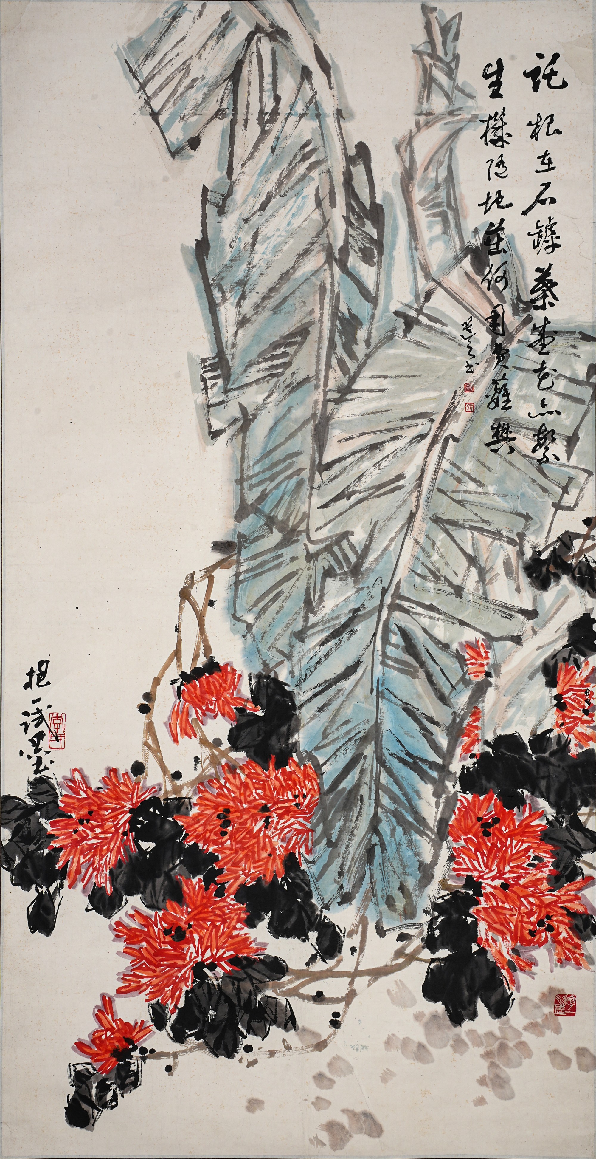 河南三百年名家书画作品展_画作_詹庚西