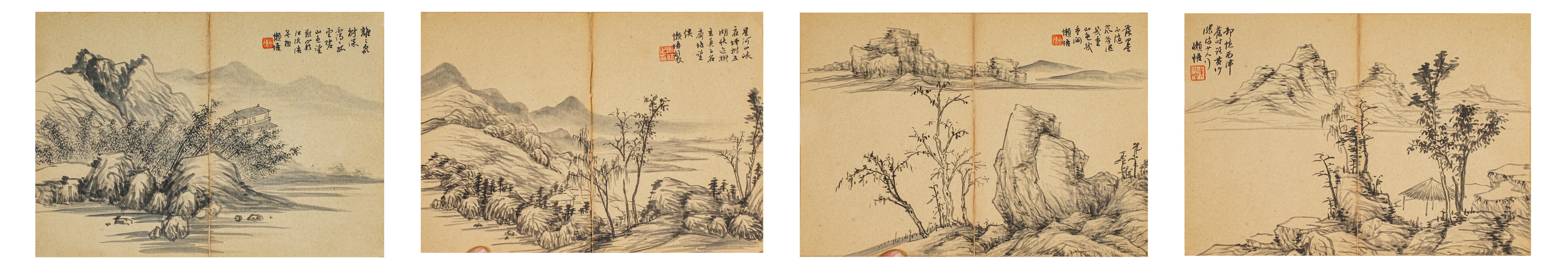 河南三百年名家书画作品展_画册_懒悟大和尚