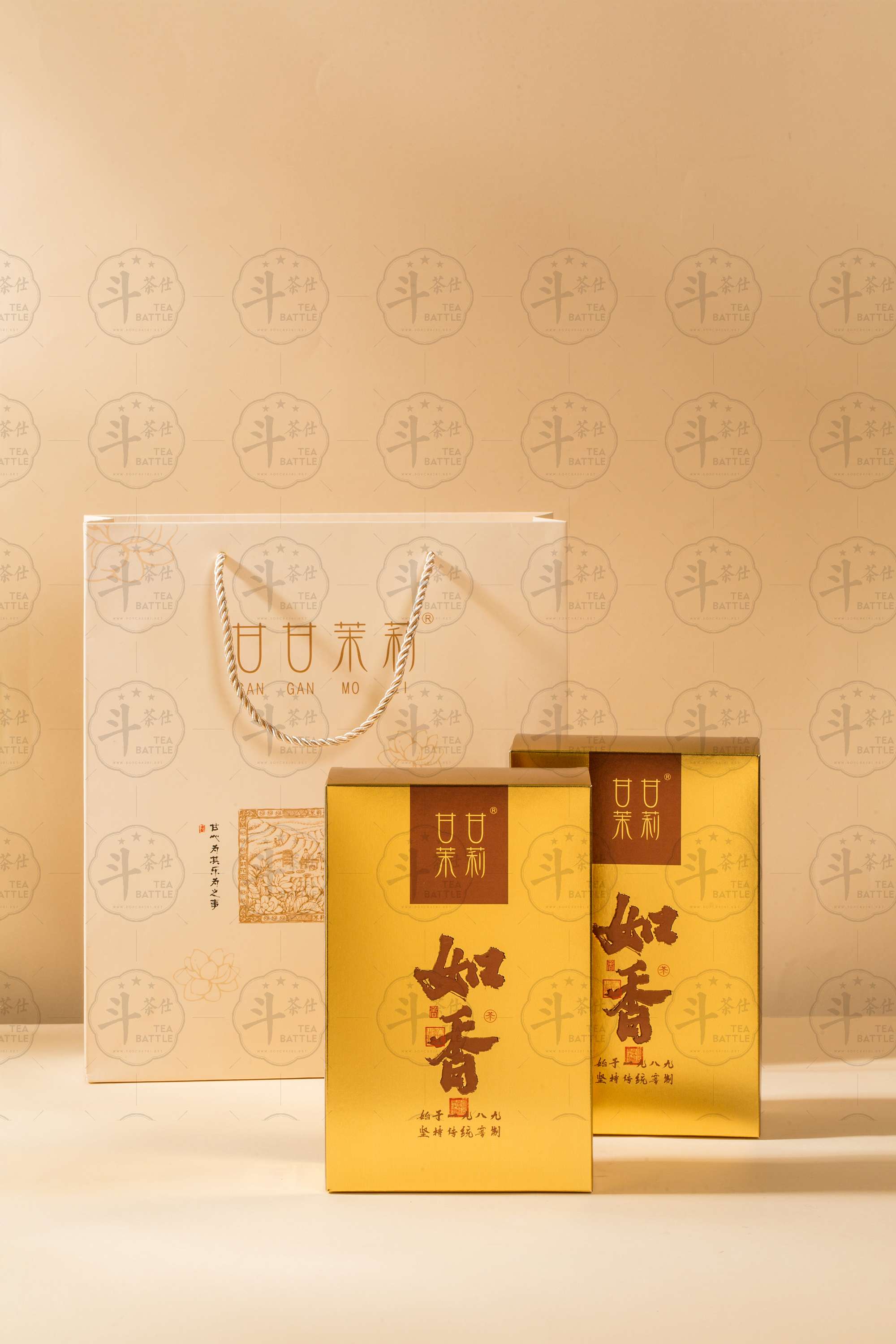 甘甘茉莉【如香】茉莉花茶，粒粒香-卡盒随手礼
