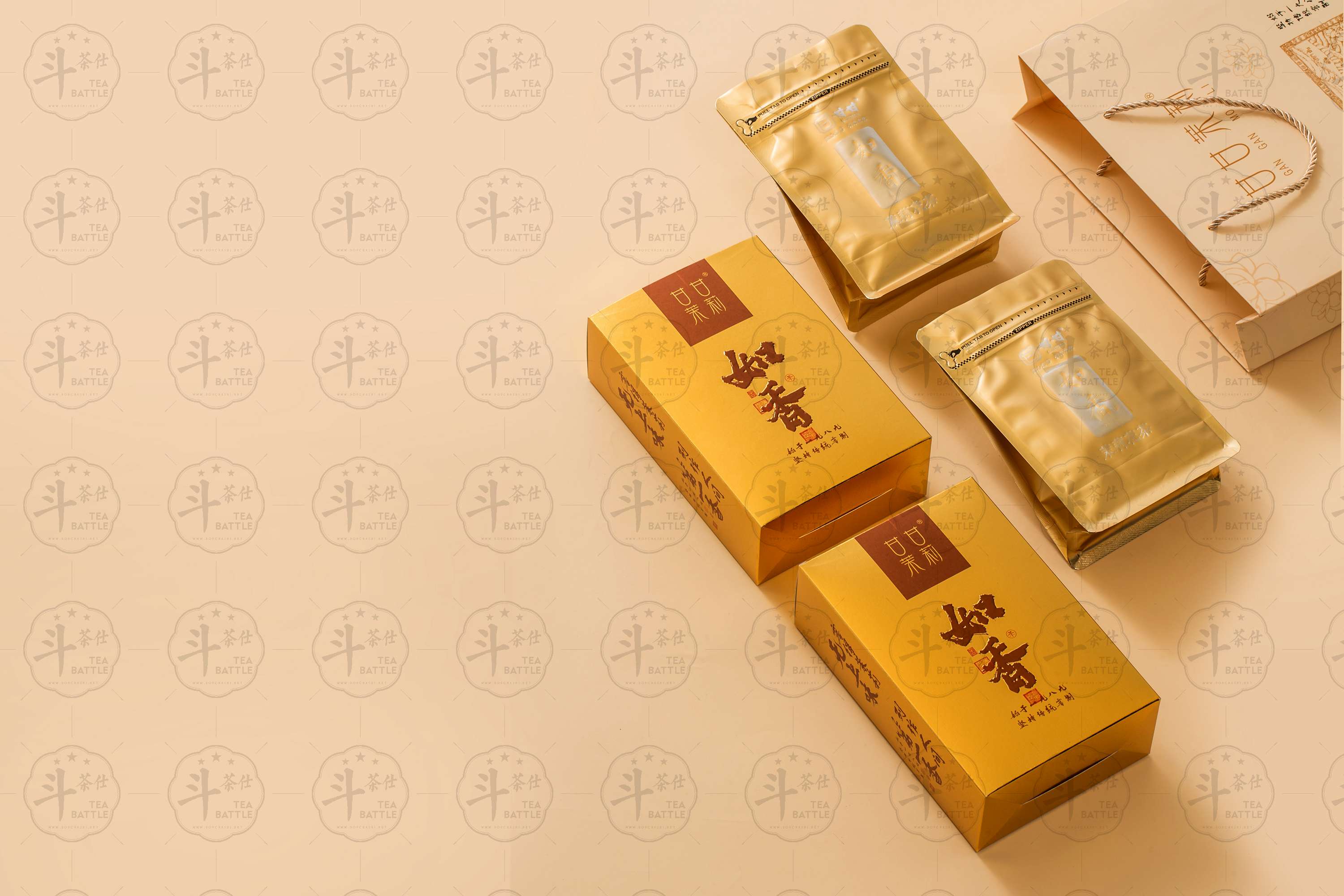 甘甘茉莉【如香】茉莉花茶，粒粒香-卡盒随手礼
