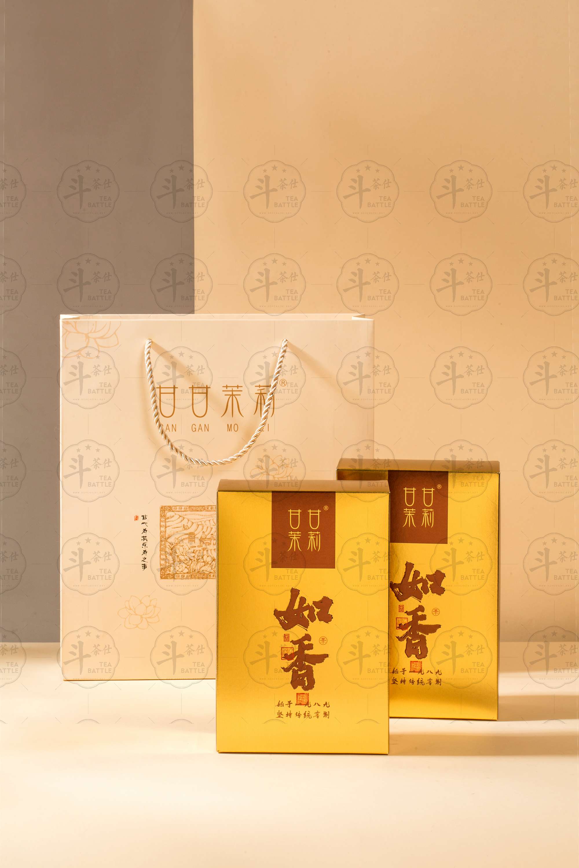 甘甘茉莉【如香】茉莉花茶，粒粒香-卡盒随手礼
