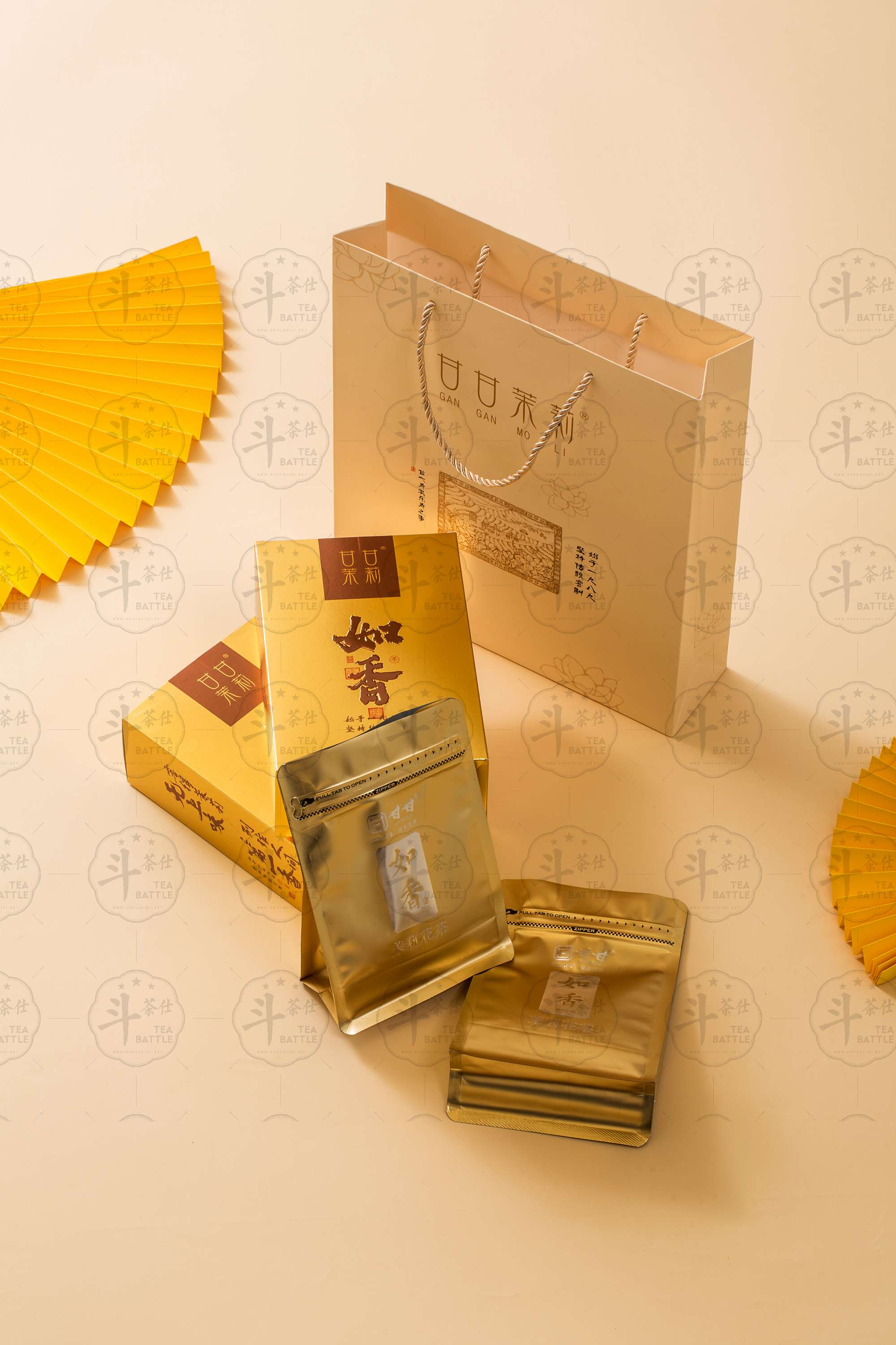 甘甘茉莉【如香】茉莉花茶，粒粒香-卡盒随手礼
