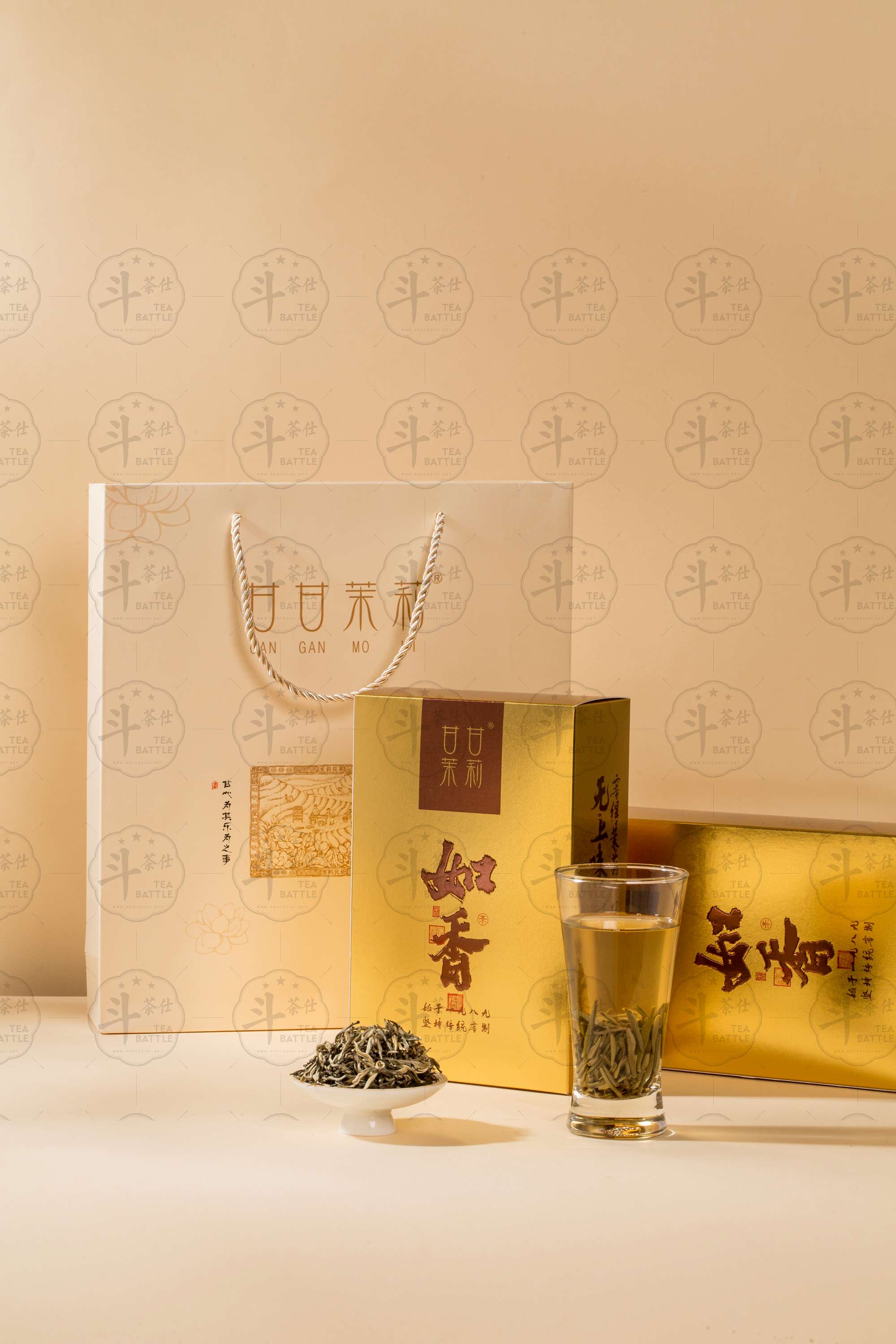 甘甘茉莉【如香】茉莉花茶，粒粒香-卡盒随手礼