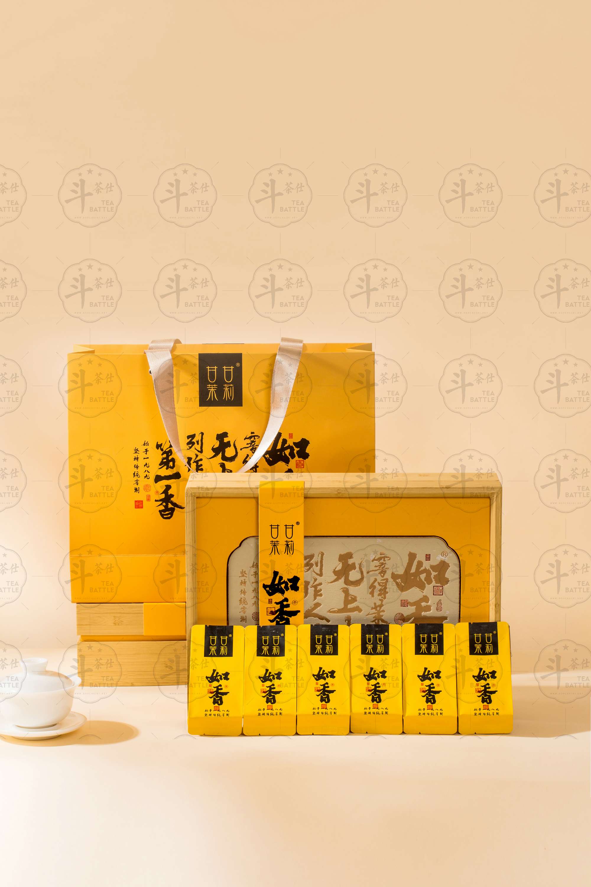 甘甘茉莉【如香】茉莉花茶，粒粒香-精品礼盒
