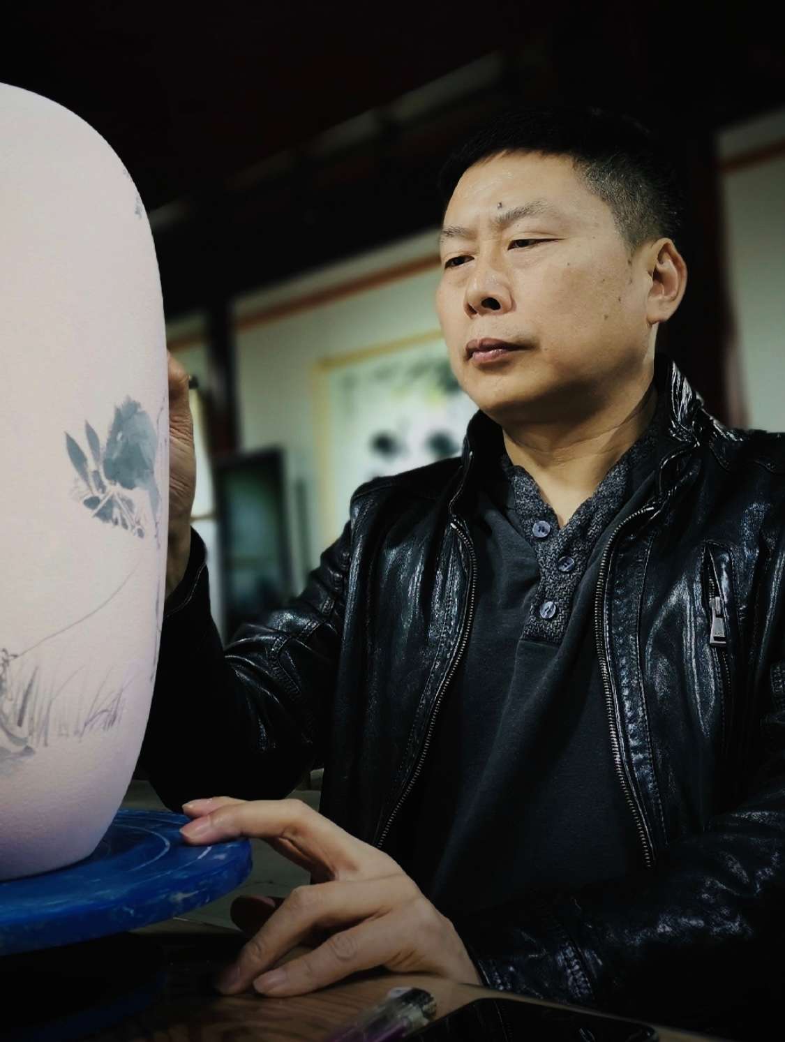 王一汀_中外名人水墨肖像系列(一)