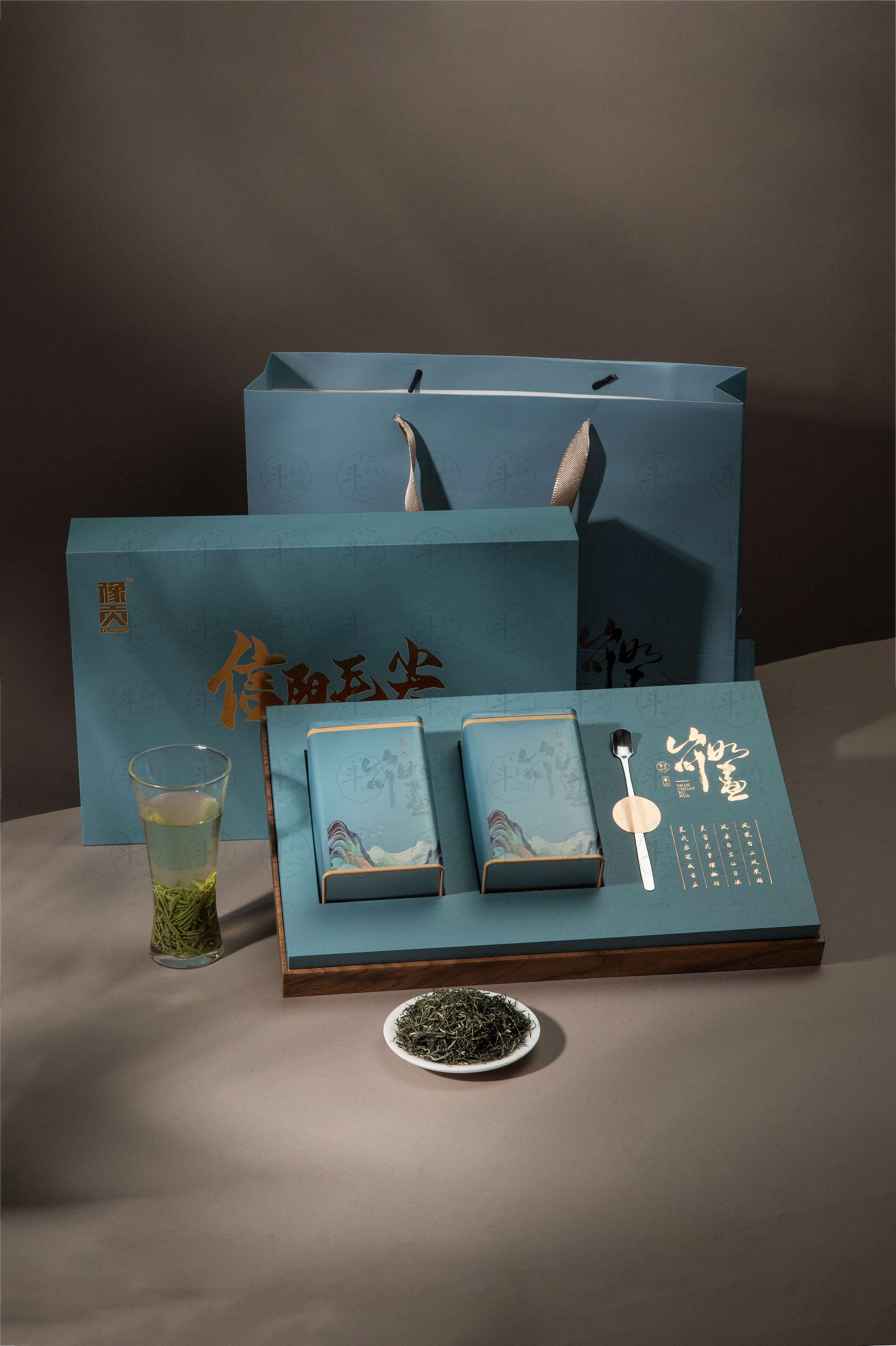 2024年信阳毛尖春茶礼盒-龙行大运