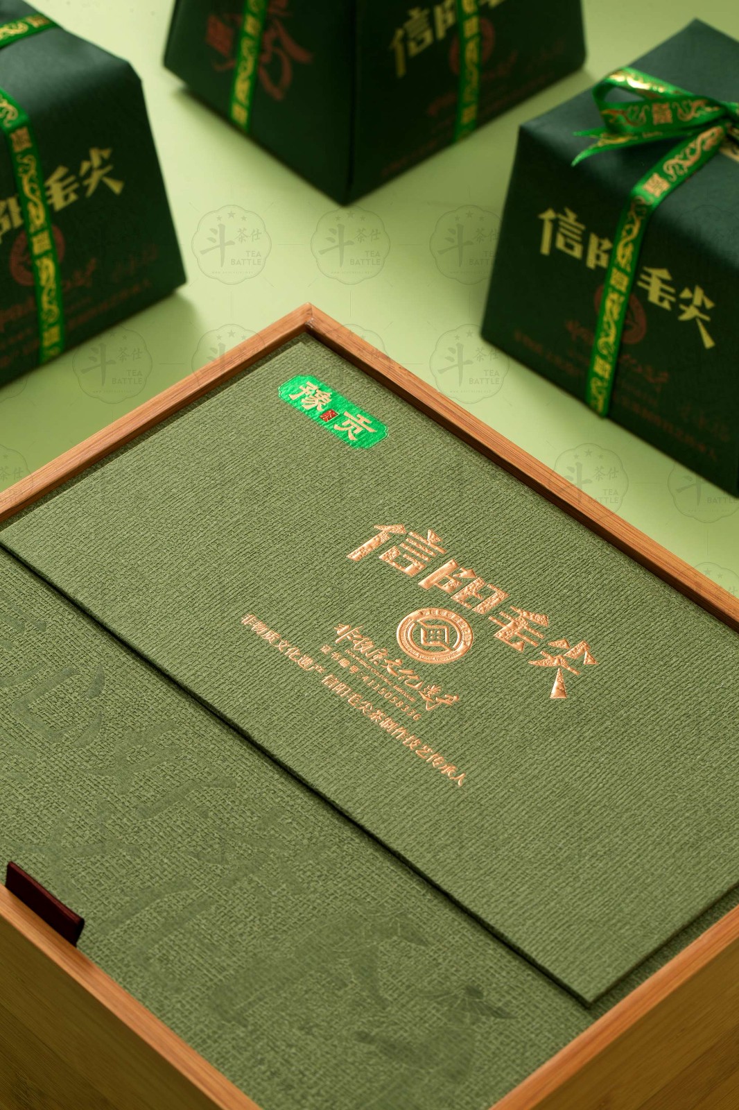 2024年春茶信阳毛尖-手包纸礼盒单包