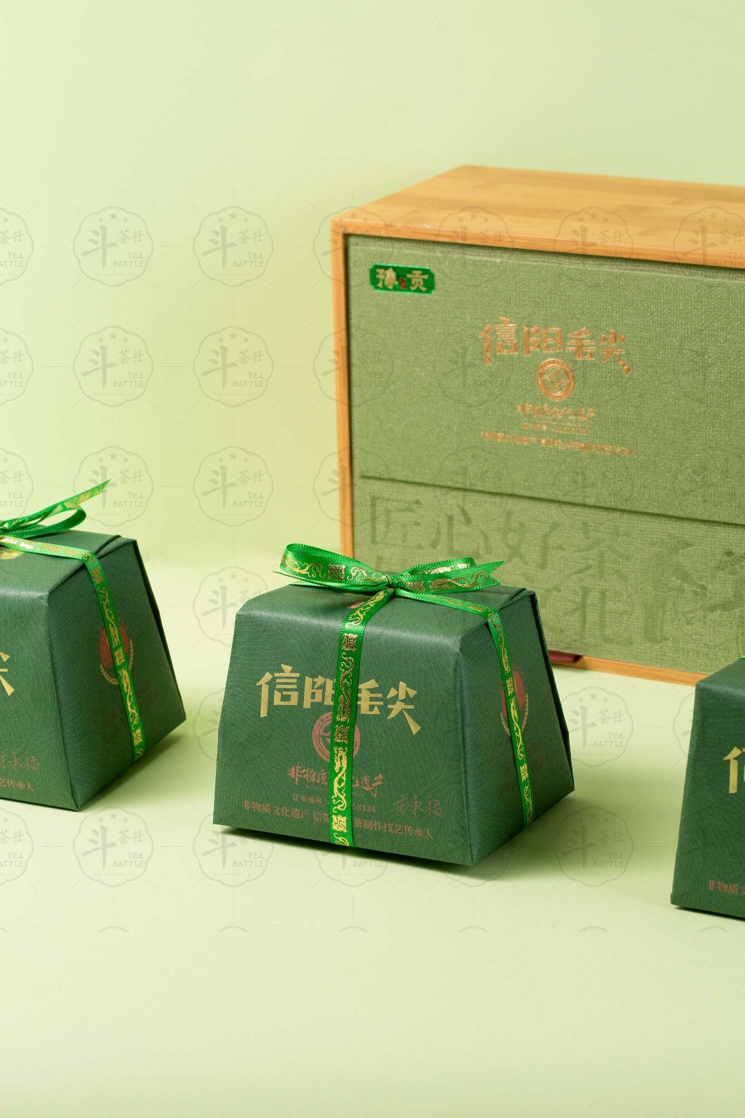 2024年春茶信阳毛尖-手包纸礼盒单包