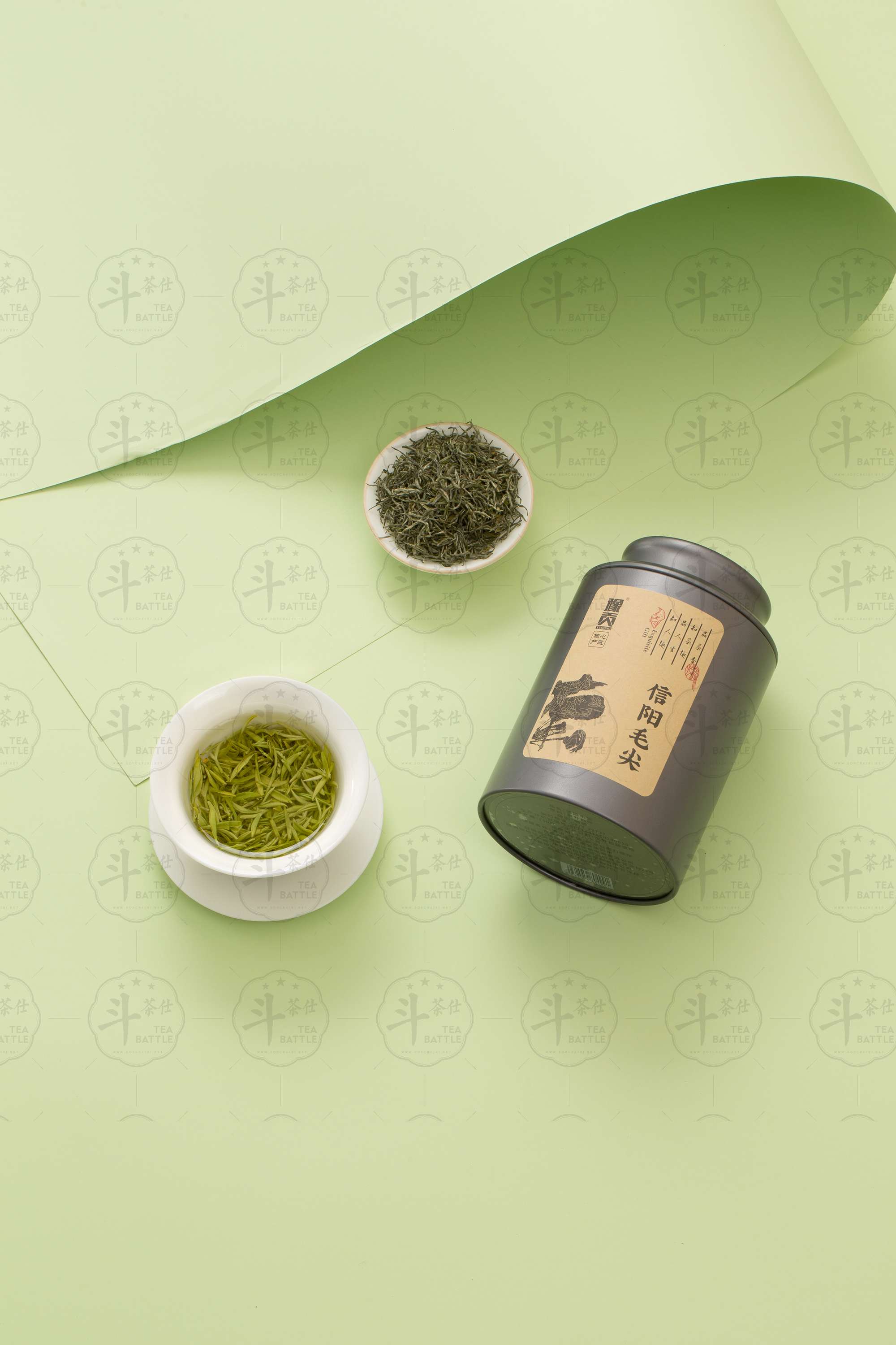 2024年春茶信阳毛尖-单铁罐-仿古-豫贡