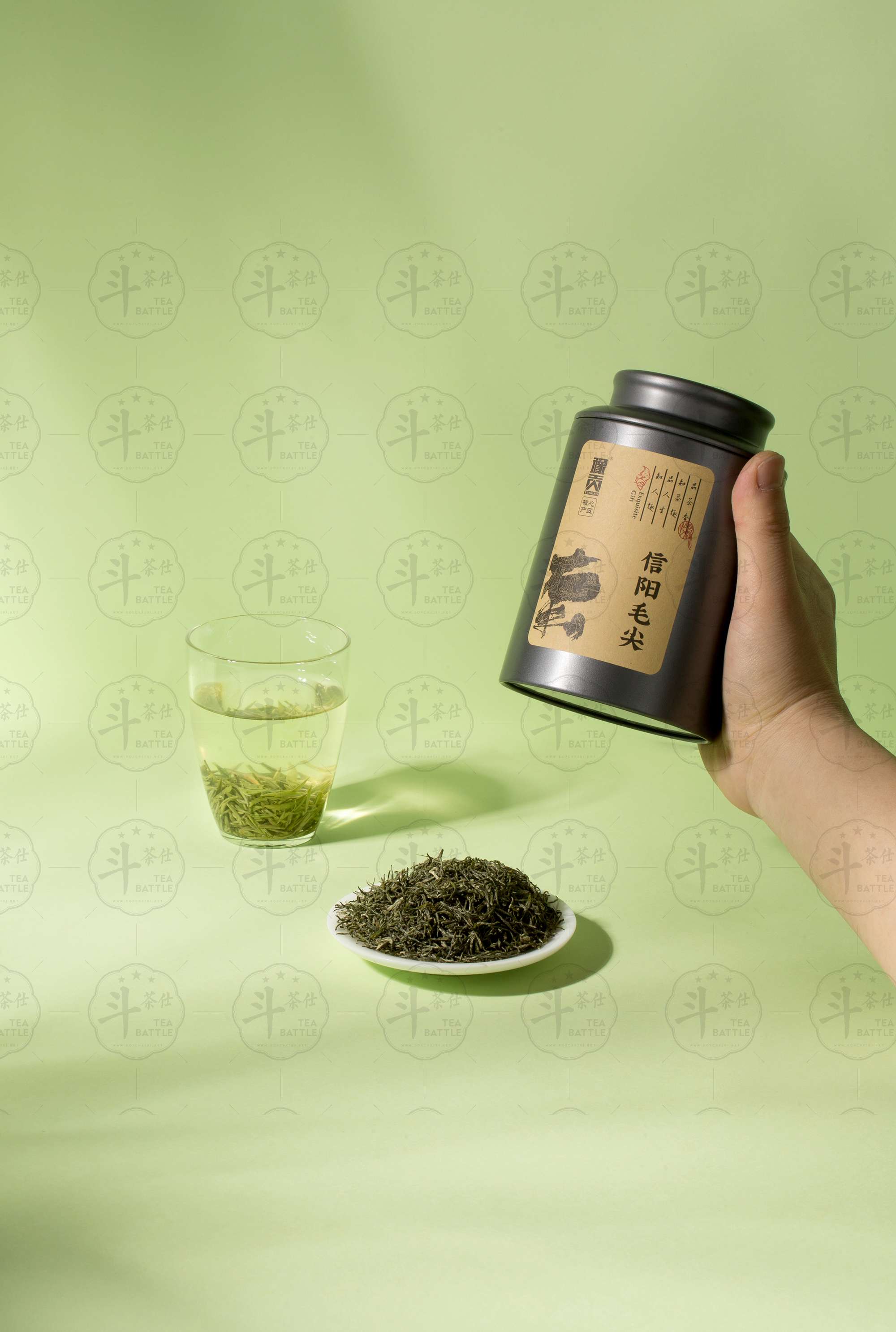 2024年春茶信阳毛尖-单铁罐-仿古-豫贡