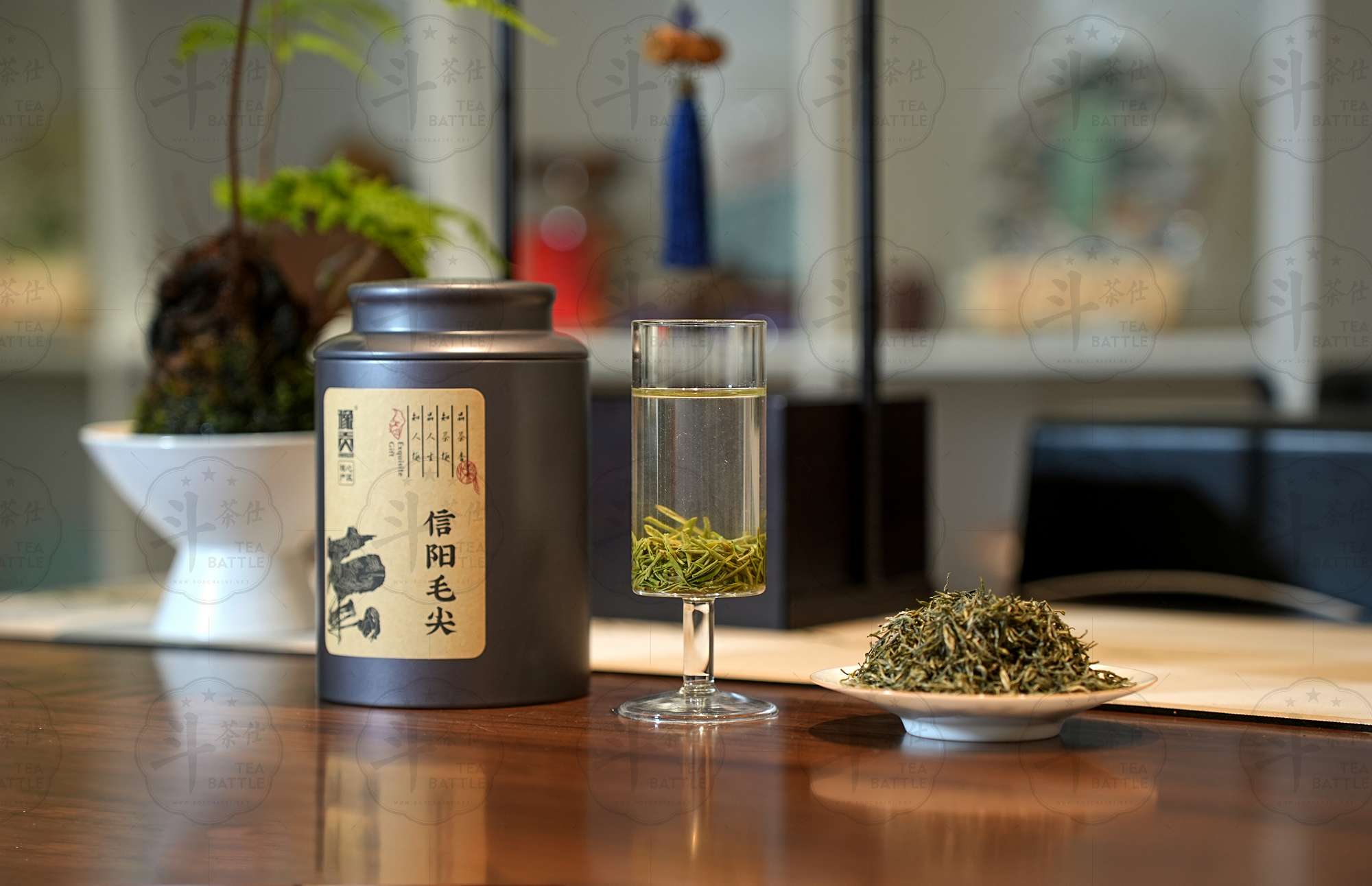 2024年春茶信阳毛尖-单铁罐-仿古-豫贡