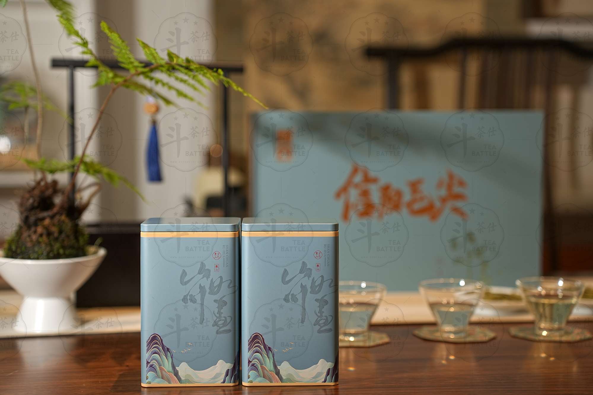 2024年信阳毛尖春茶礼盒-龙行大运
