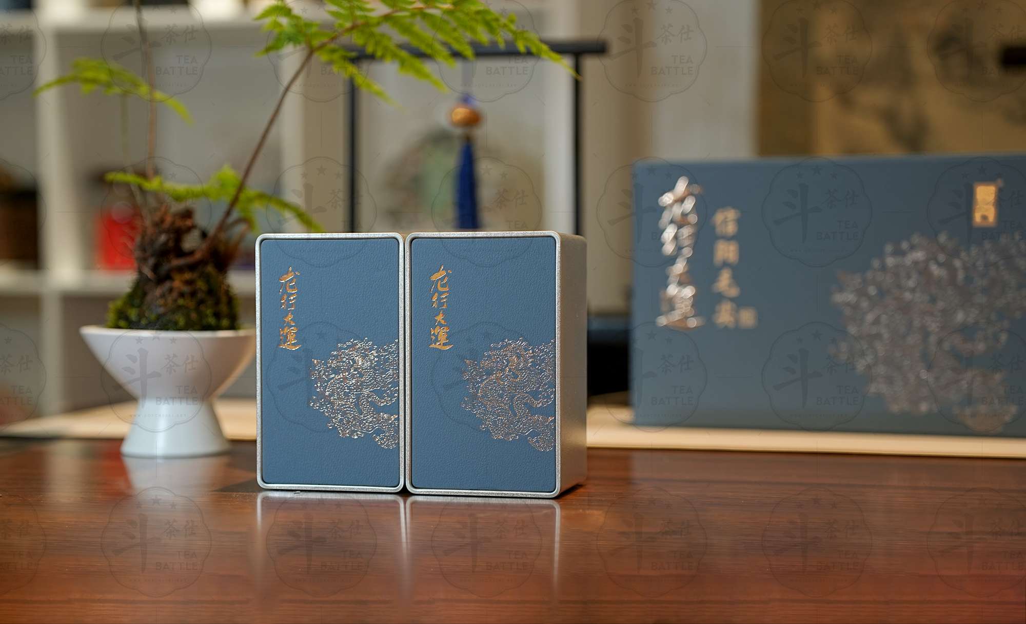 2024年信阳毛尖春茶礼盒-龙行大运