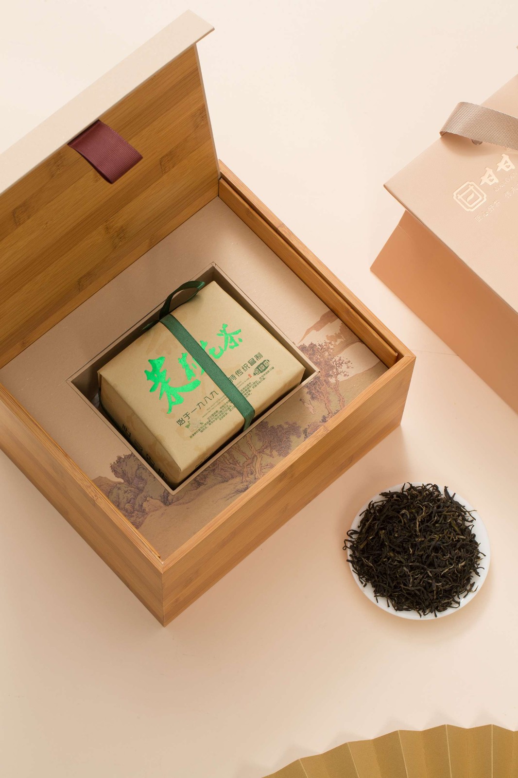 粒粒香2024年茉莉花茶新品-手包纸礼盒-单盒双盒装