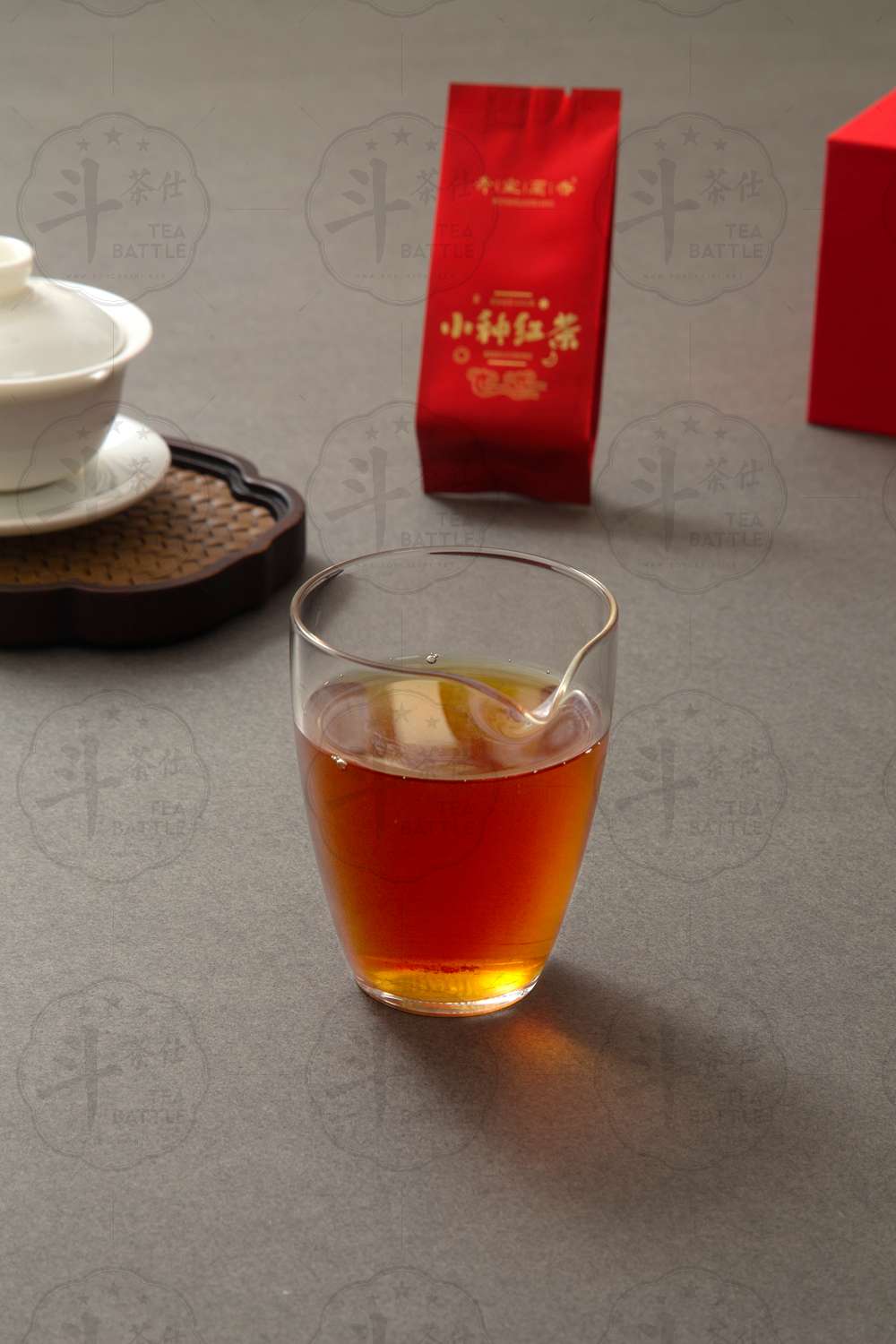 卉室兰香-小种红茶-粒粒香-红色礼盒