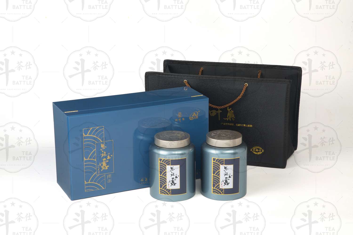 羽叶集-恩施玉露-绿茶礼盒-产品拍摄