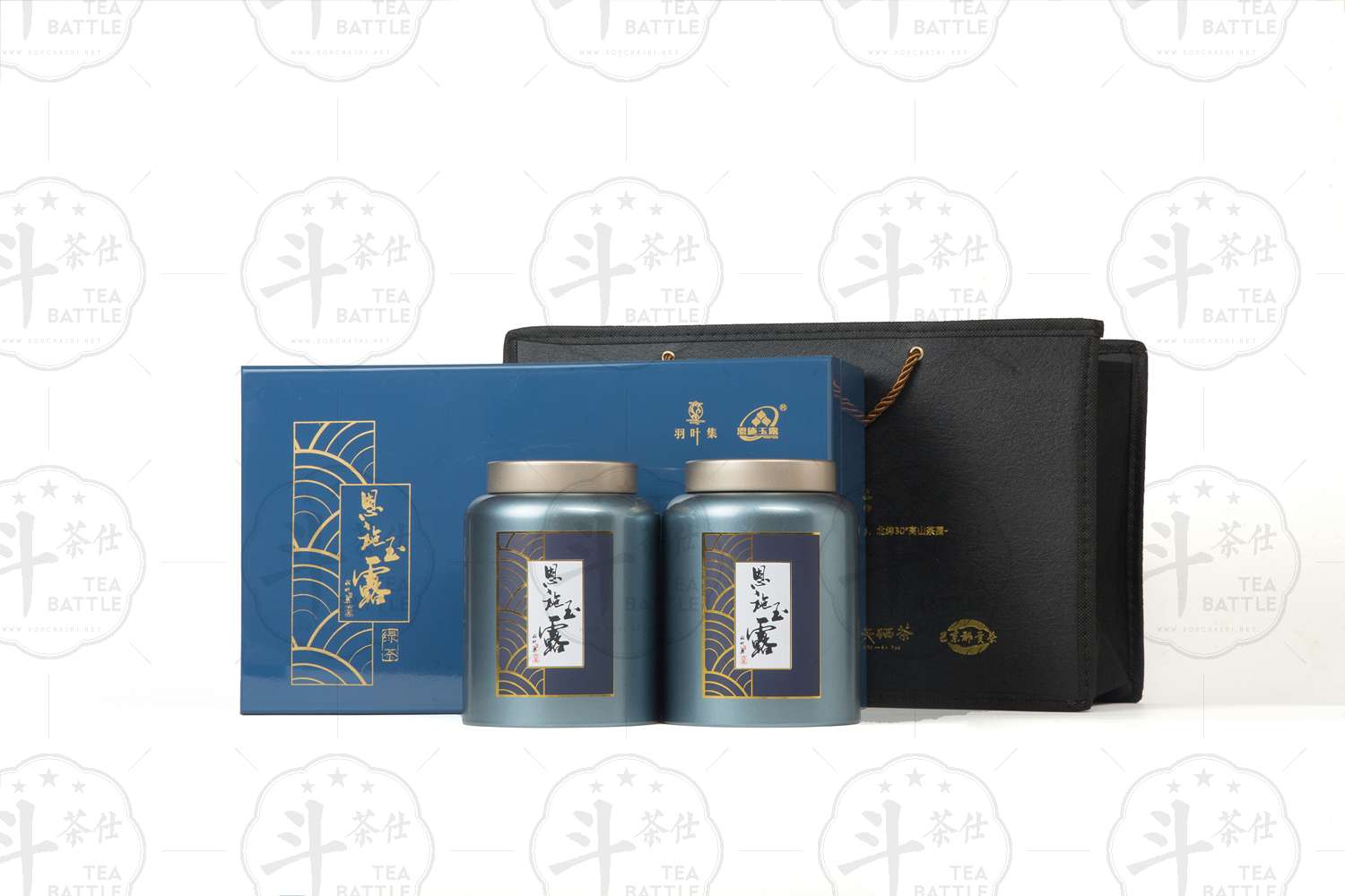 羽叶集-恩施玉露-绿茶礼盒-产品拍摄