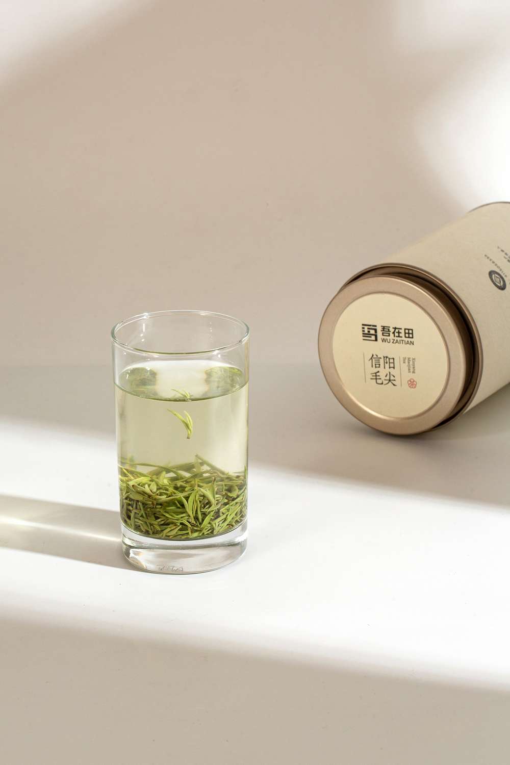 吾在田-信阳毛尖-绿茶-产品拍摄