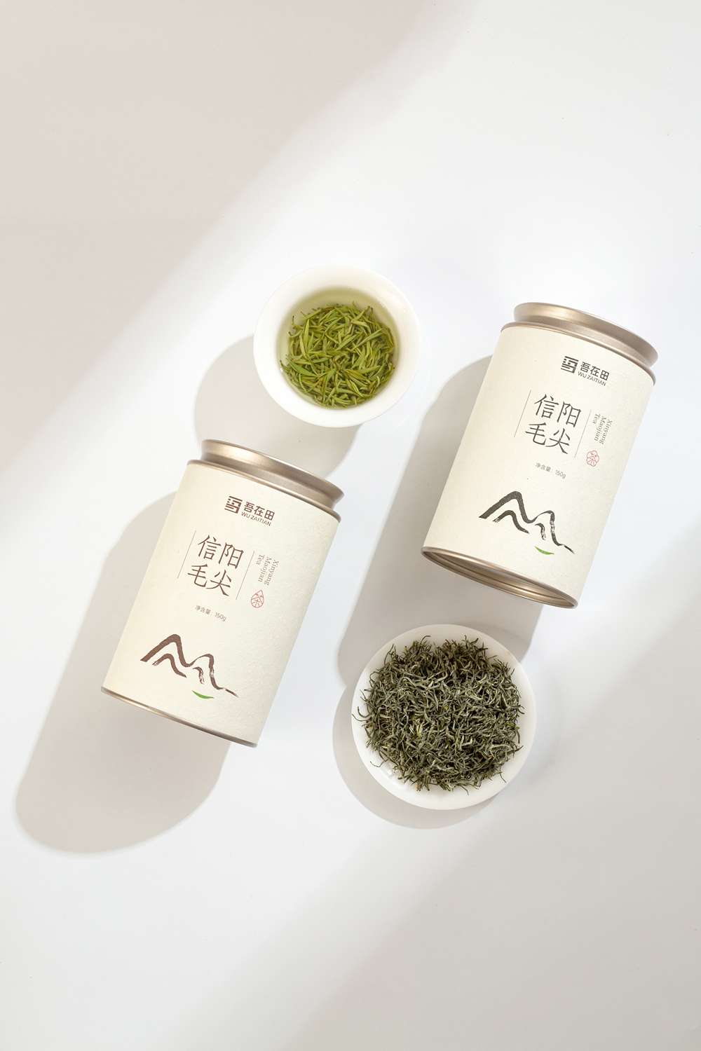 吾在田-信阳毛尖-绿茶-产品拍摄
