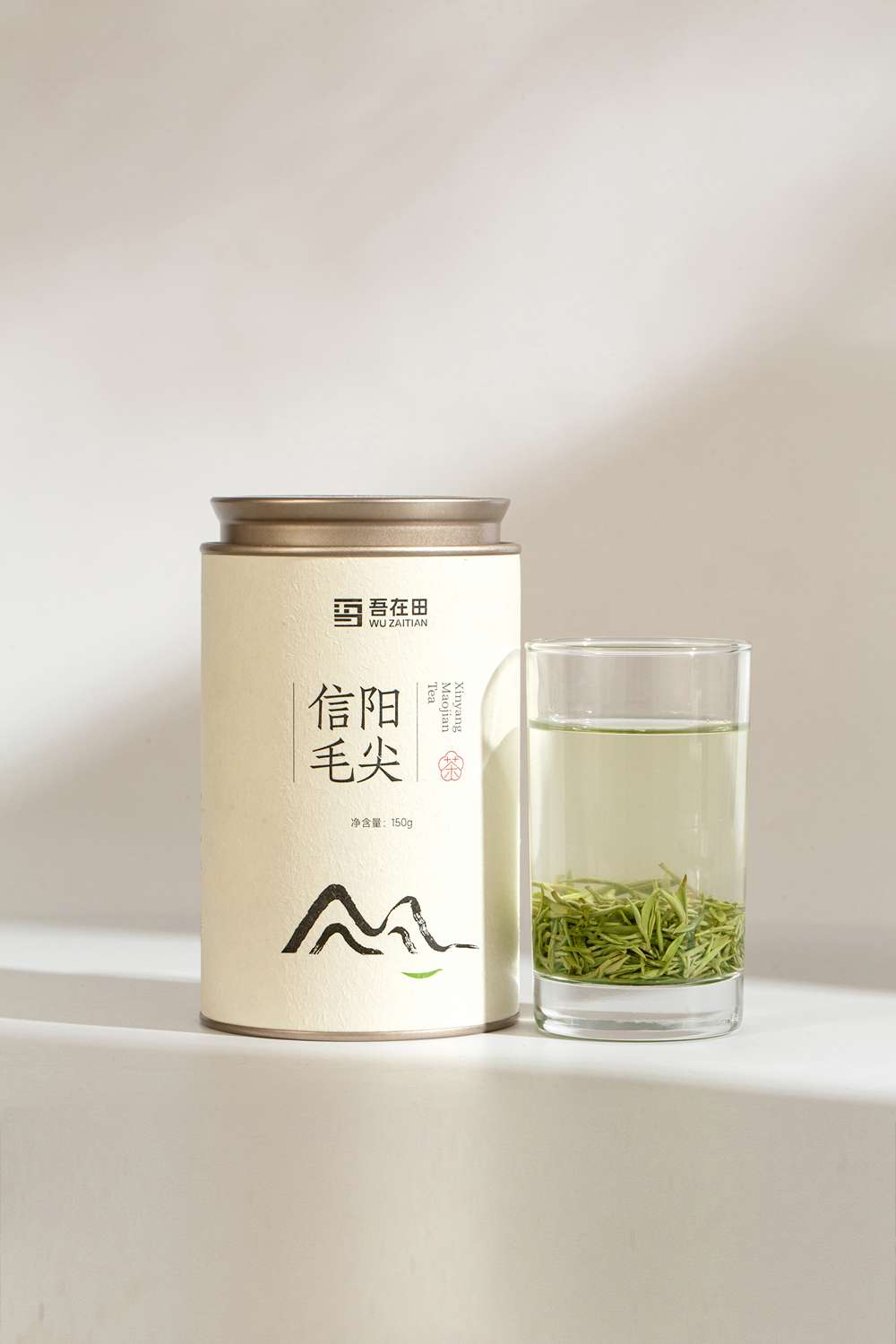 吾在田-信阳毛尖-绿茶-产品拍摄