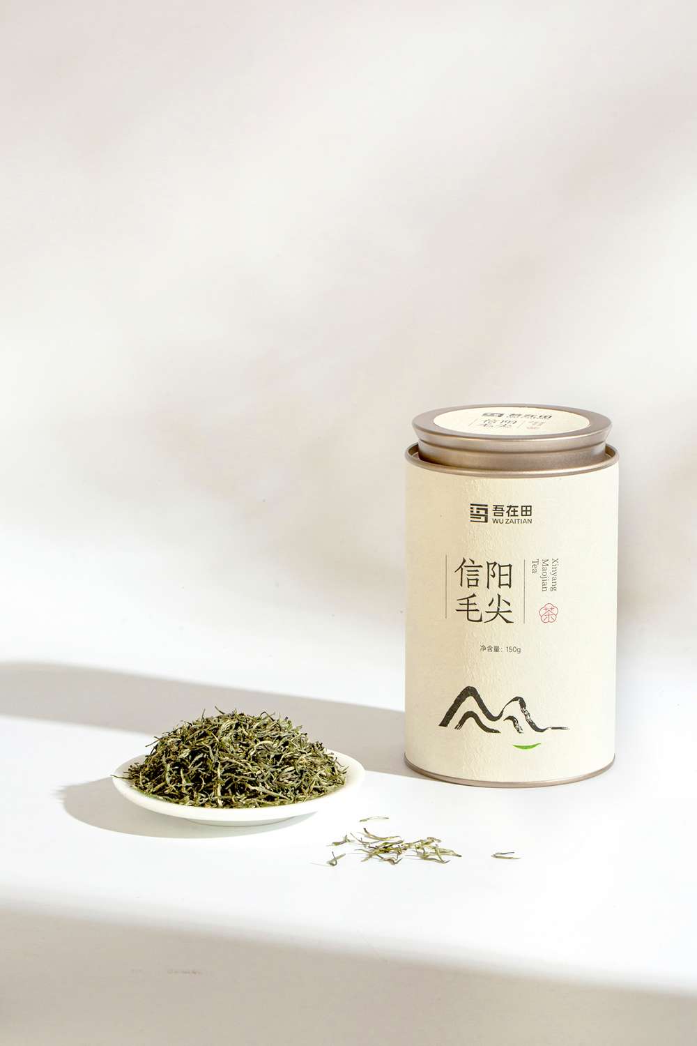 吾在田-信阳毛尖-绿茶-产品拍摄