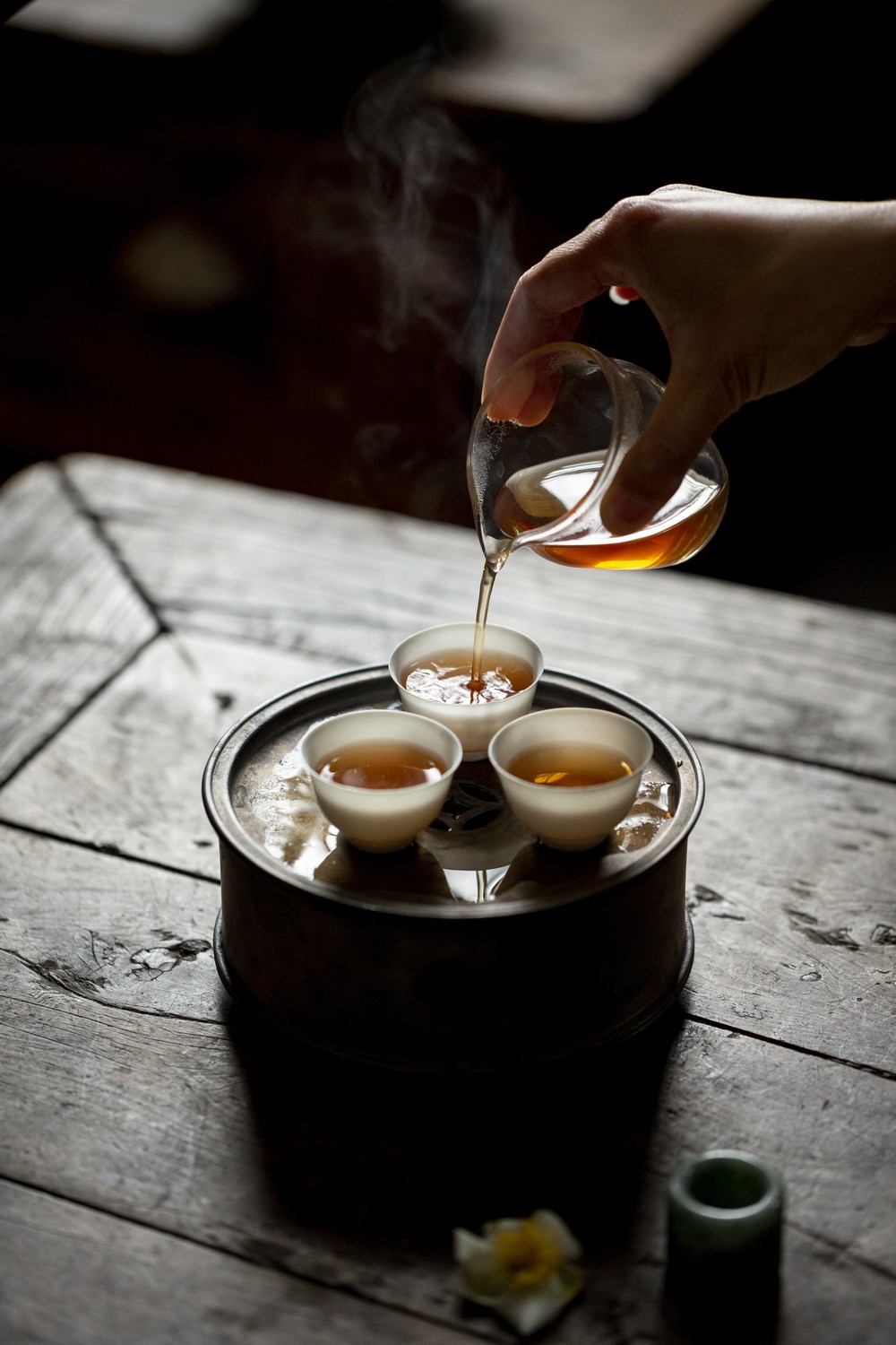卉室兰香-大红袍 岩茶茶叶礼盒产品拍摄