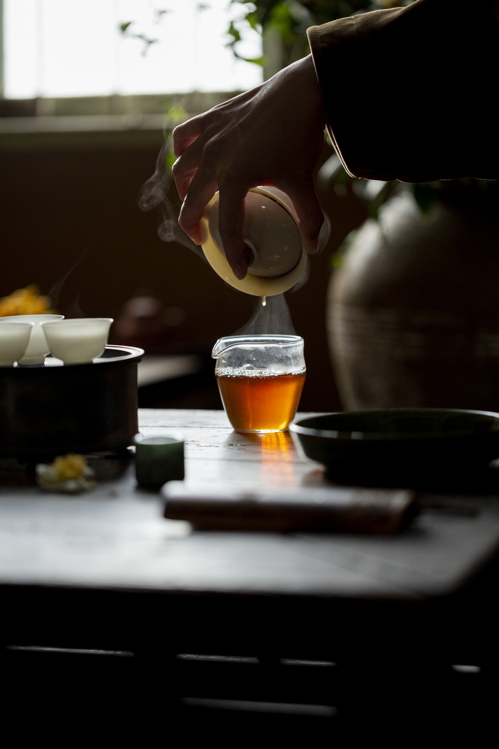 卉室兰香-大红袍 岩茶茶叶礼盒产品拍摄