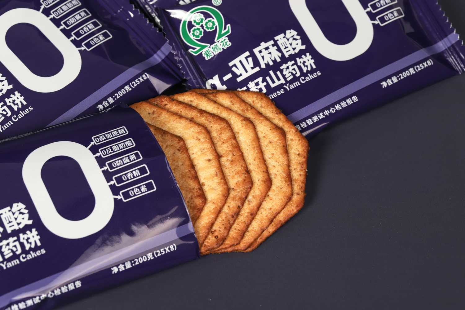亚麻酸山药饼干--产品拍摄