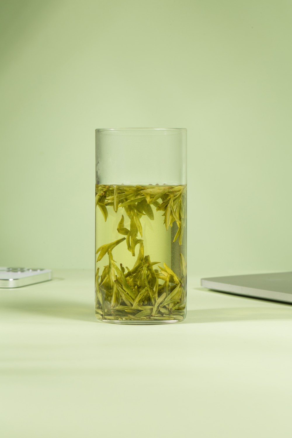 浙贡-西湖龙井-手包纸-绿茶-产品拍摄