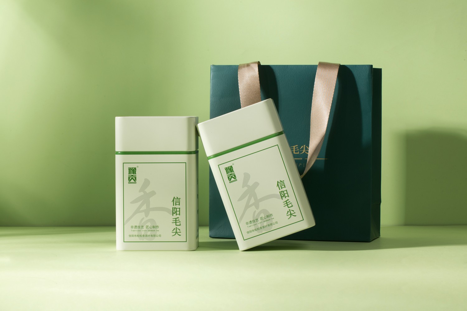 豫贡-信阳毛尖-绿茶-产品拍摄