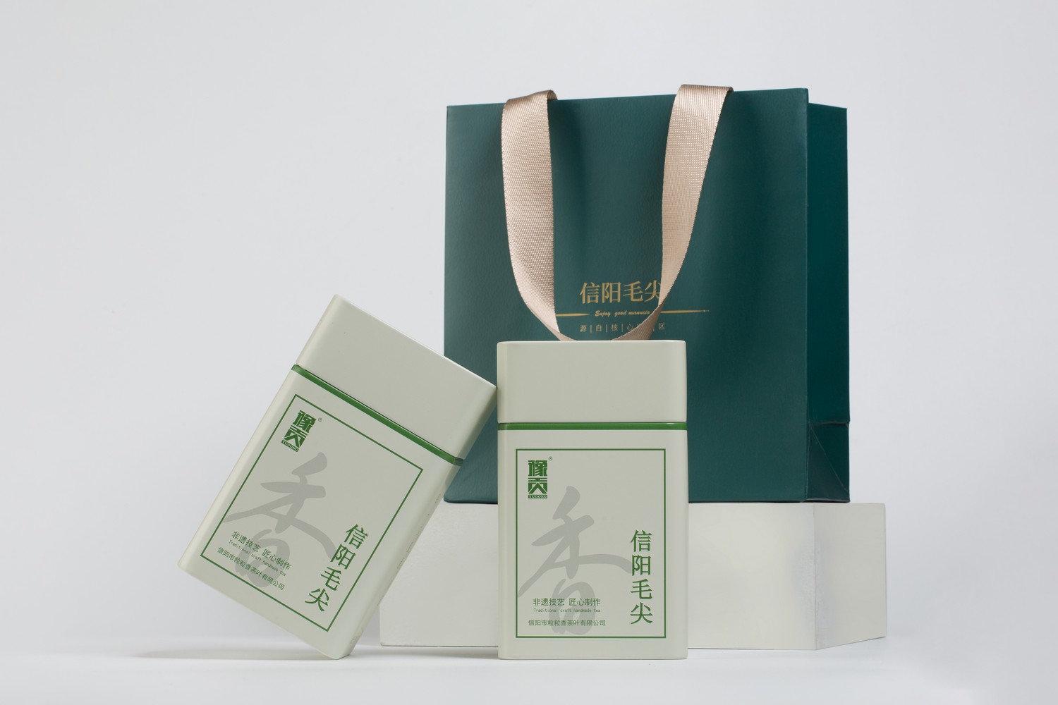 豫贡-信阳毛尖-绿茶-产品拍摄