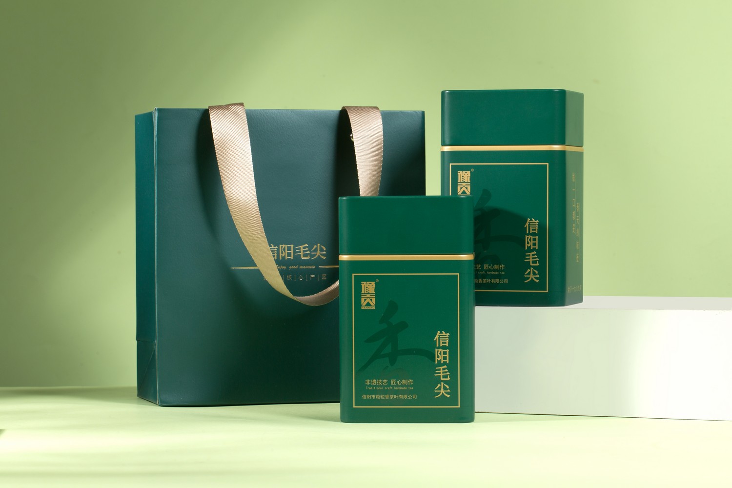 豫贡-信阳毛尖-绿茶-产品拍摄