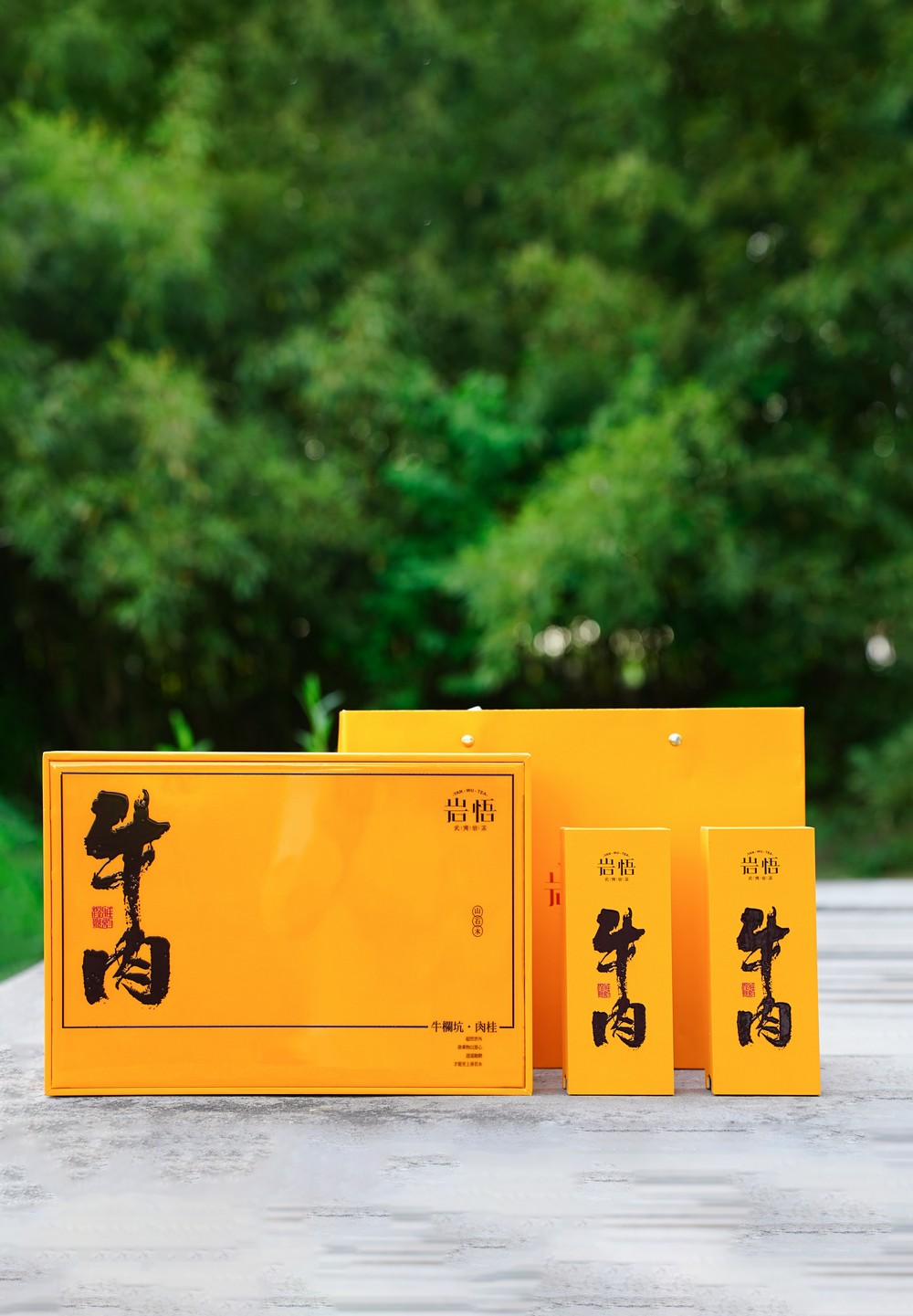 岩悟-岩茶牛肉-岩茶-产品拍摄