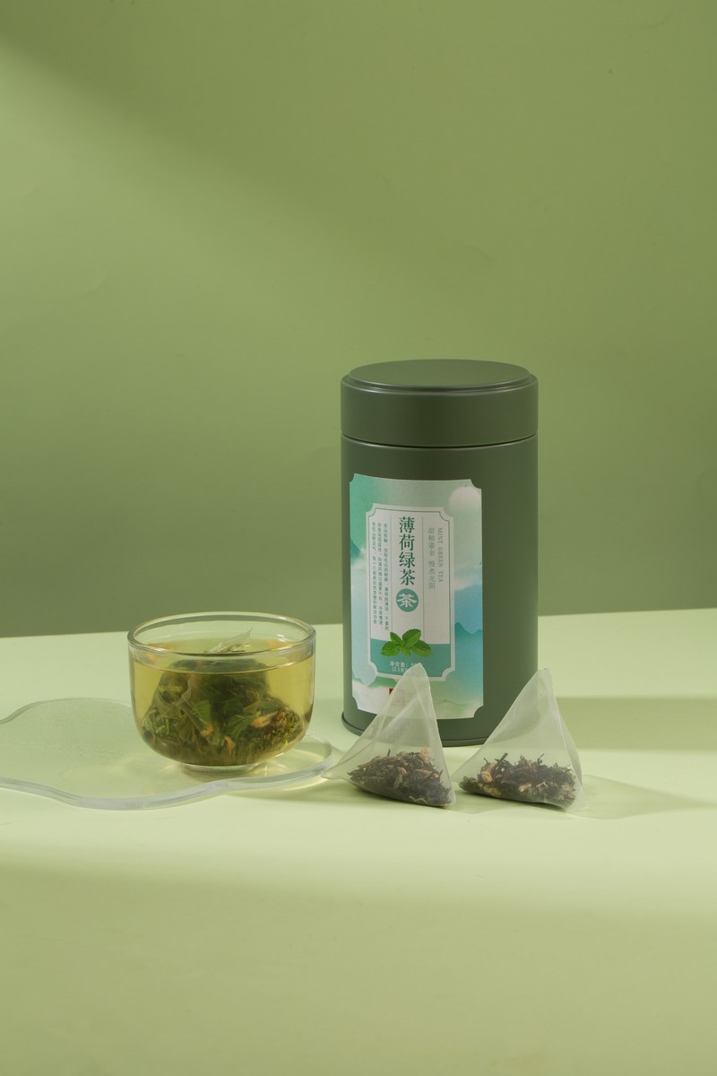 墨红玫瑰花茶代用茶三角袋-产品拍摄