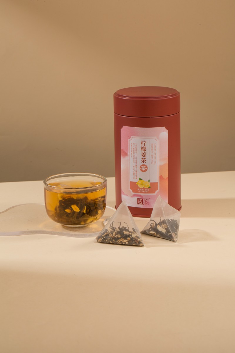 墨红玫瑰花茶代用茶三角袋-产品拍摄