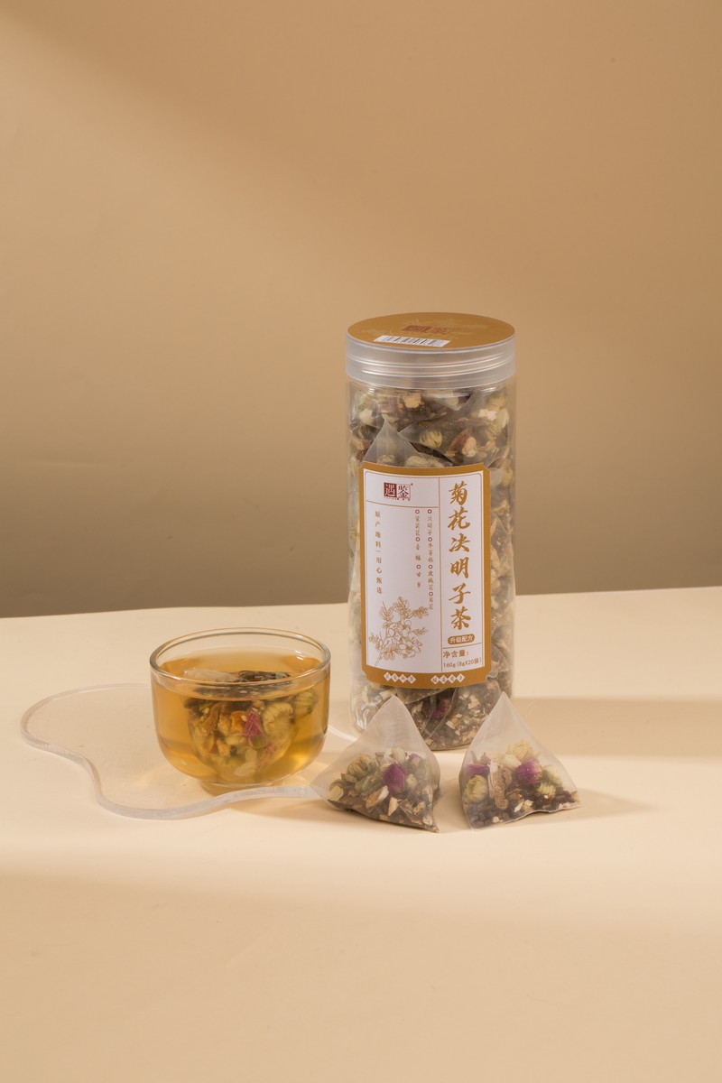 墨红玫瑰花茶代用茶三角袋-产品拍摄