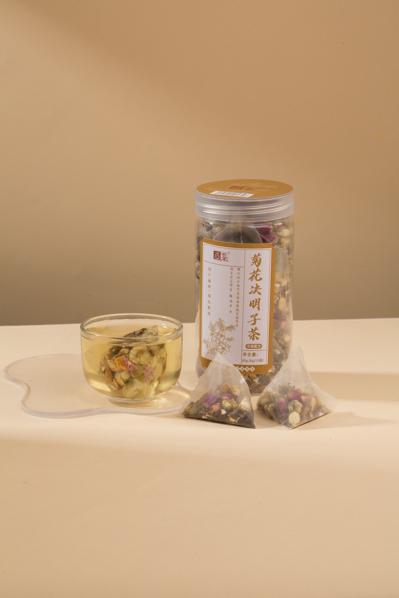 墨红玫瑰花茶代用茶三角袋-产品拍摄
