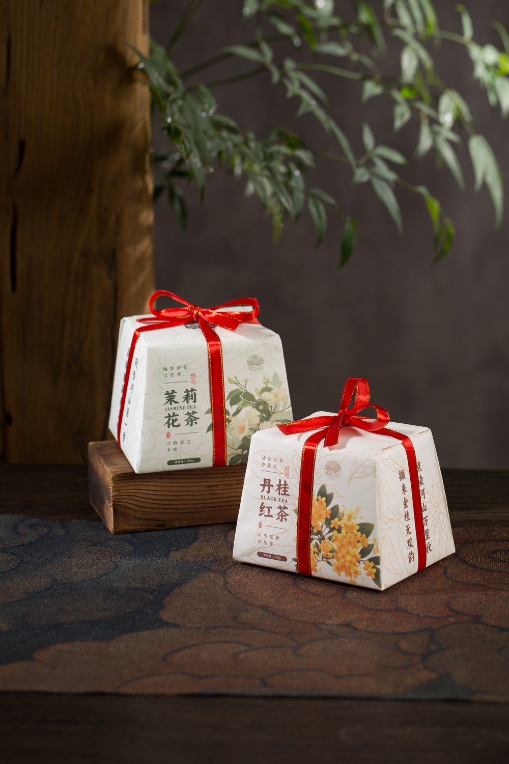 茉莉花茶、桂花红茶——产品拍摄