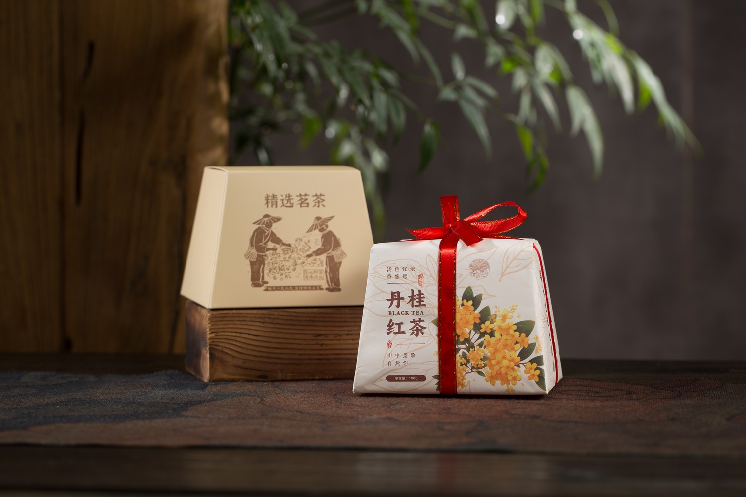 茉莉花茶、桂花红茶——产品拍摄