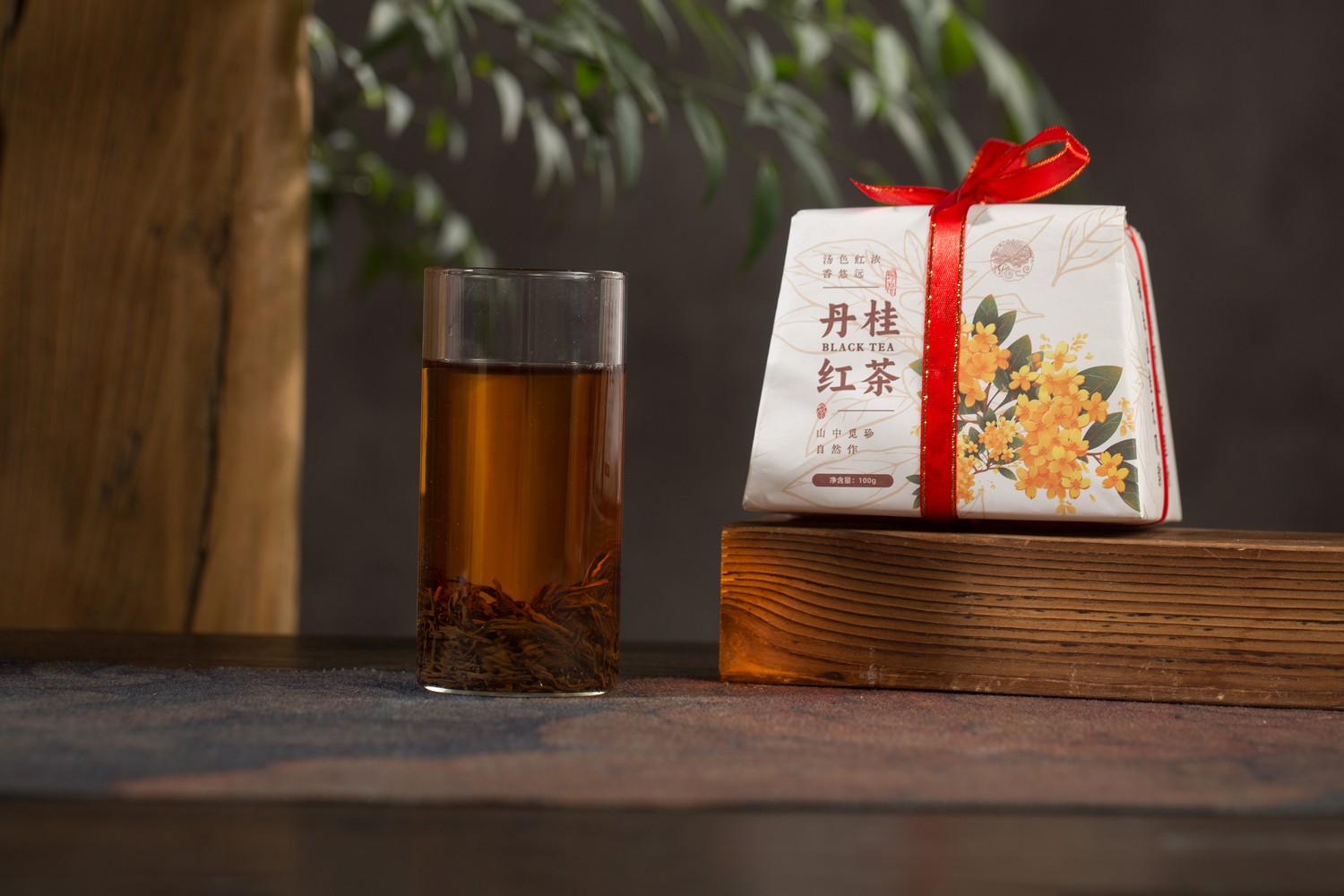 茉莉花茶、桂花红茶——产品拍摄