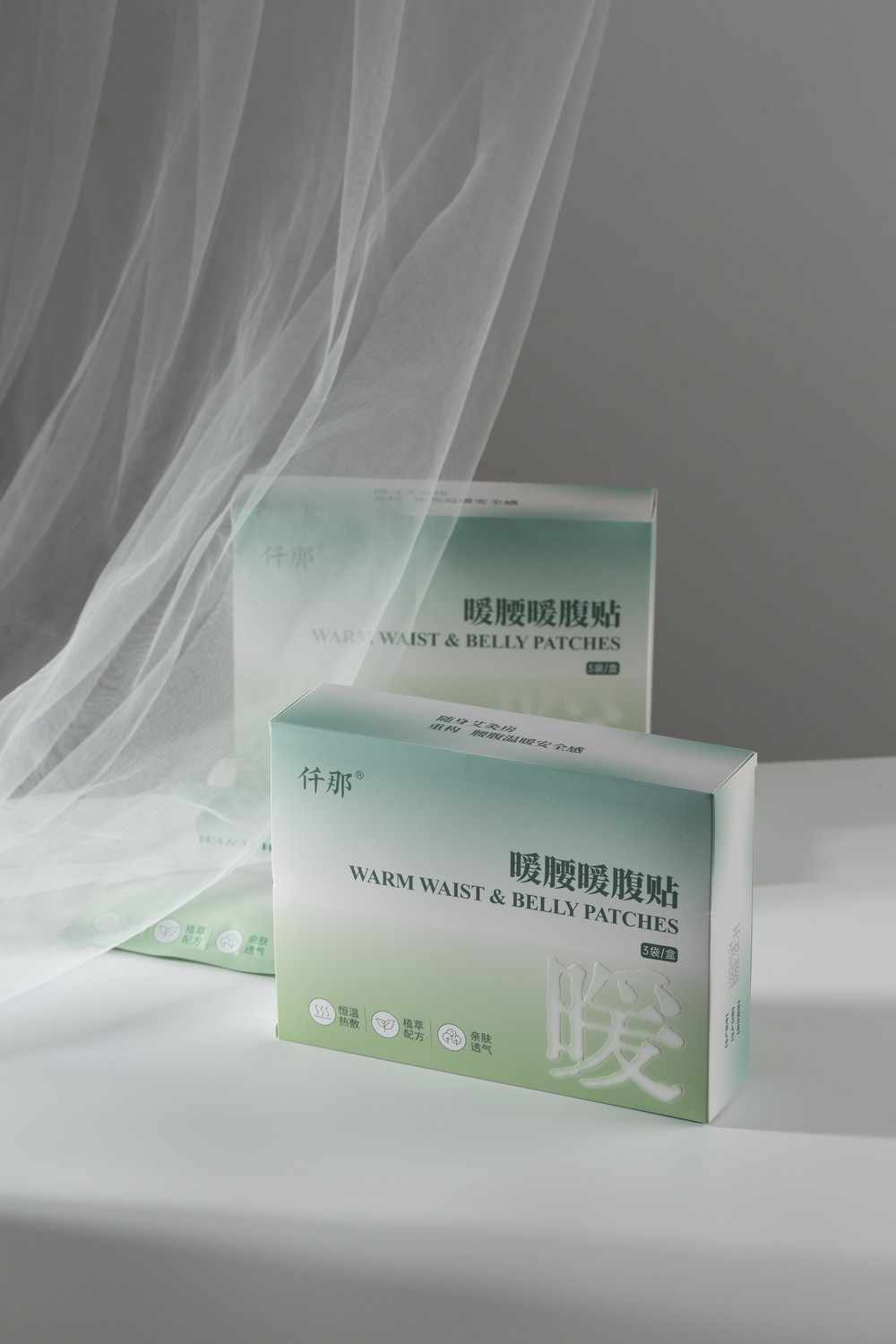 仟那-暖腰暖腹贴-产品拍摄