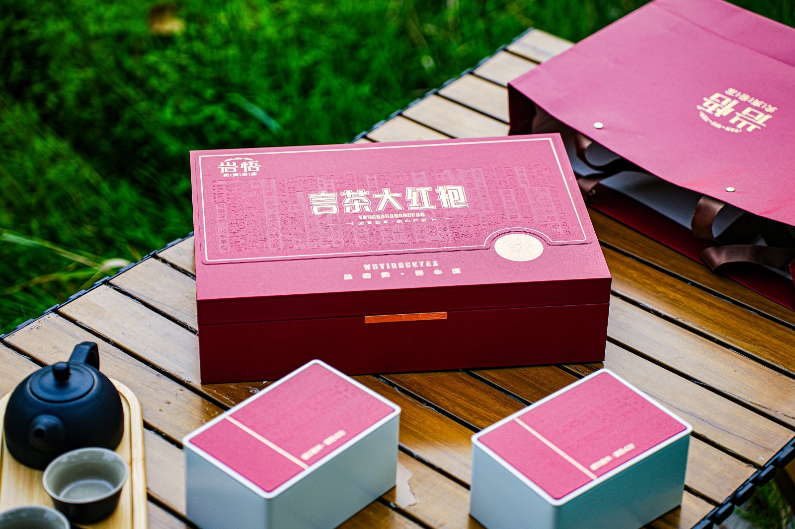 岩悟岩茶-言茶大红袍&言茶肉桂-产品拍摄