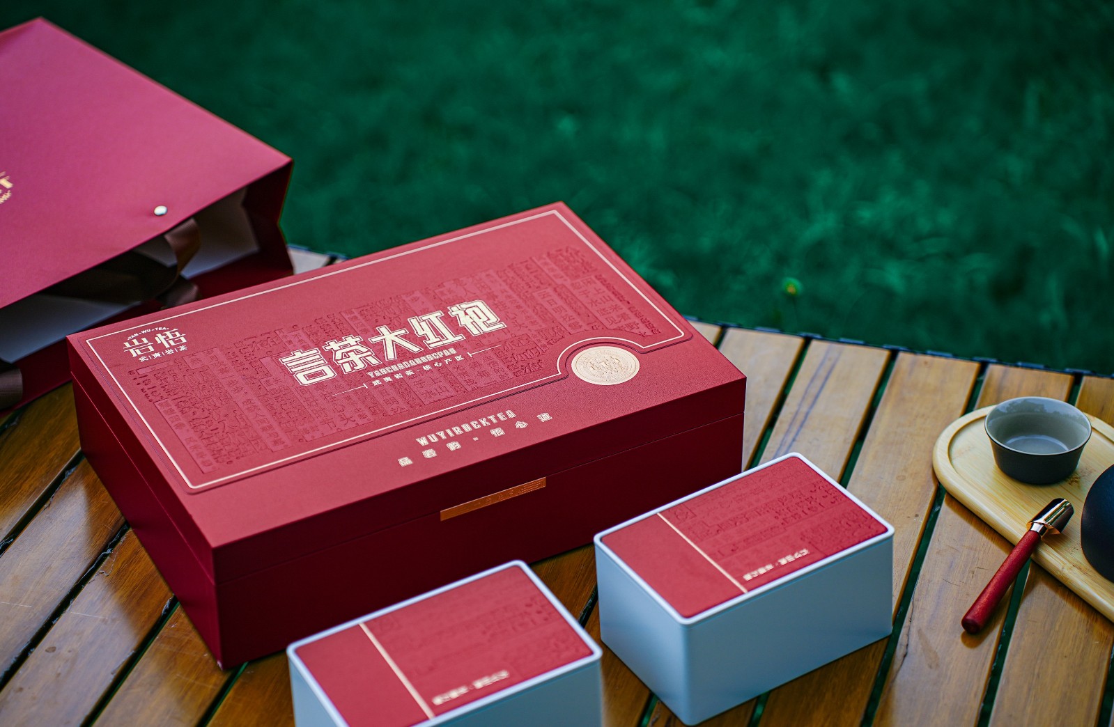 岩悟岩茶-言茶大红袍&言茶肉桂-产品拍摄